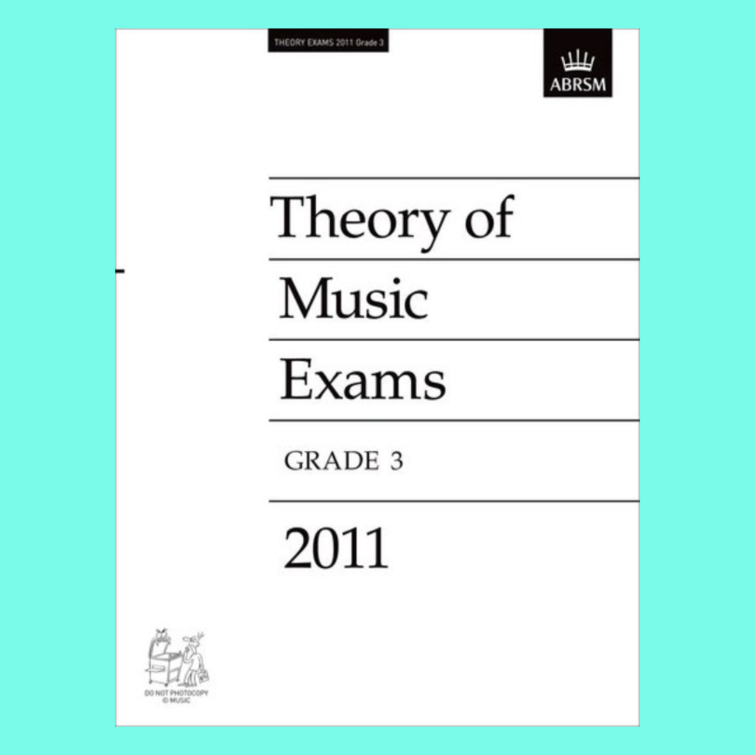 A B Theory Of Music Paper Gr 3 2011