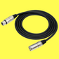 Kirlin KMP480-10 - 10ft/3 Metre (XLR Male- XLR Female) Microphone Cable