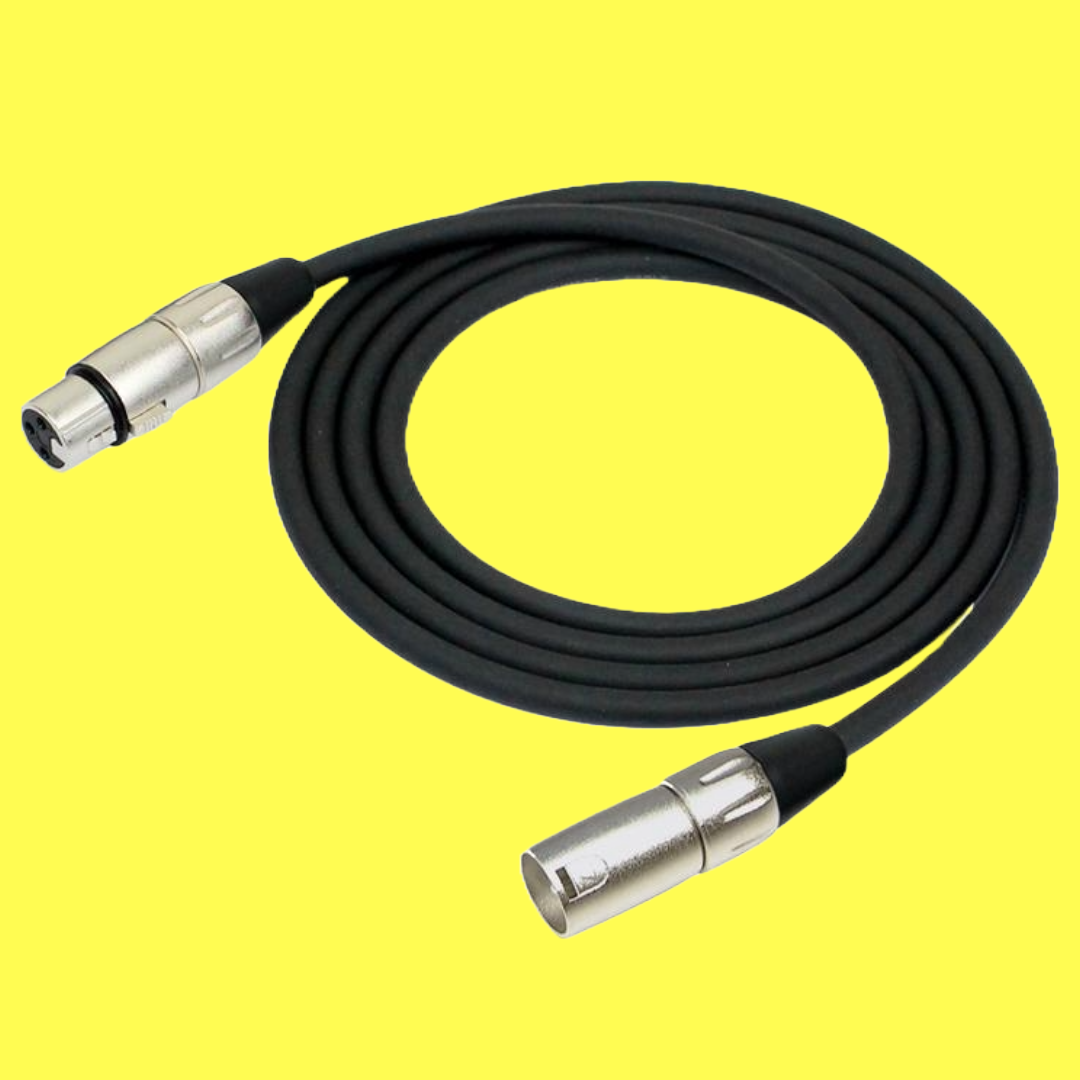 Kirlin KMP480-10 - 10ft/3 Metre (XLR Male- XLR Female) Microphone Cable