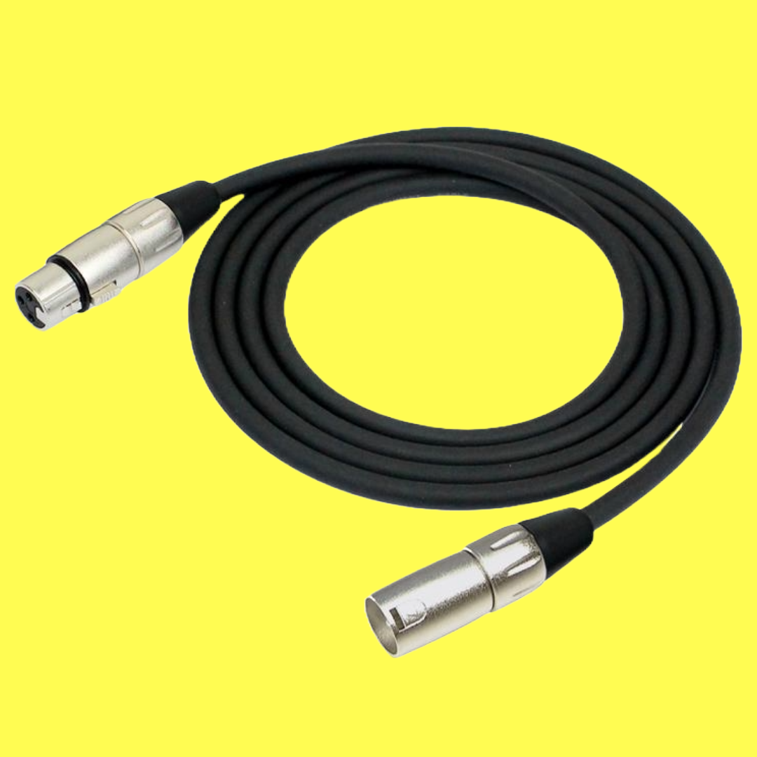 Kirlin KMP480-10 - 10ft/3 Metre (XLR Male- XLR Female Cable)