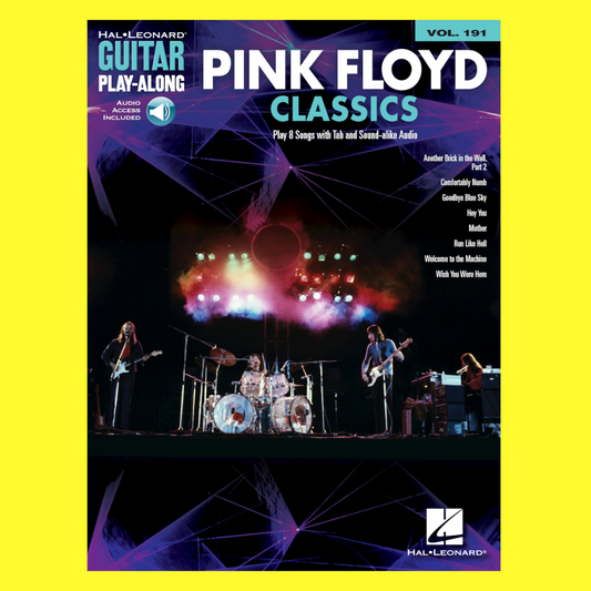 Pink Floyd Classics - Guitar Play Along Volume 191 Book/Ola