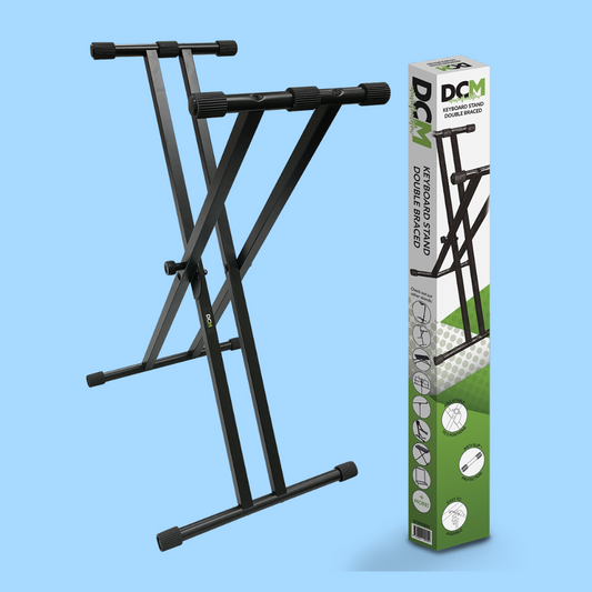 DCM KXDD01 Double Braced Keyboard Stand