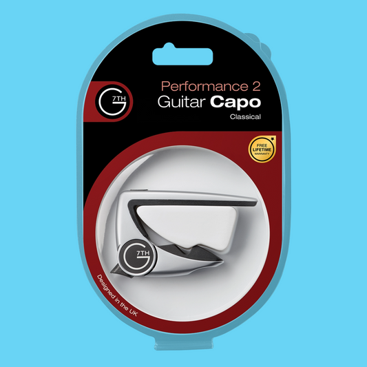 G7th Performance 2 Classic Guitar Capo Silver
