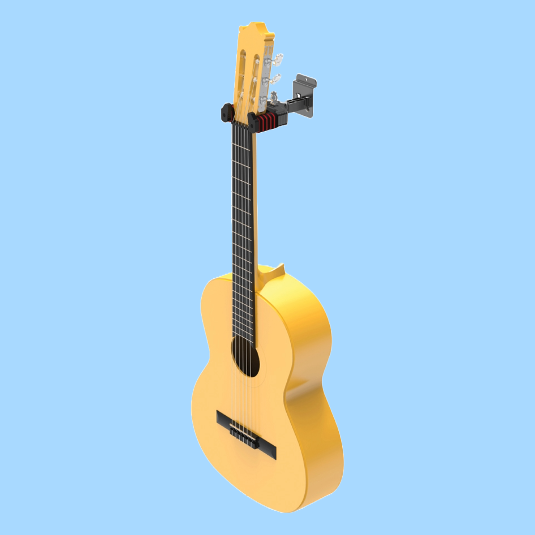 Aroma Classical Guitar Wall Hanger 2.5" Multi-Angle