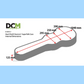 DCM WCC1 Wood Classical Guitar Hard Case