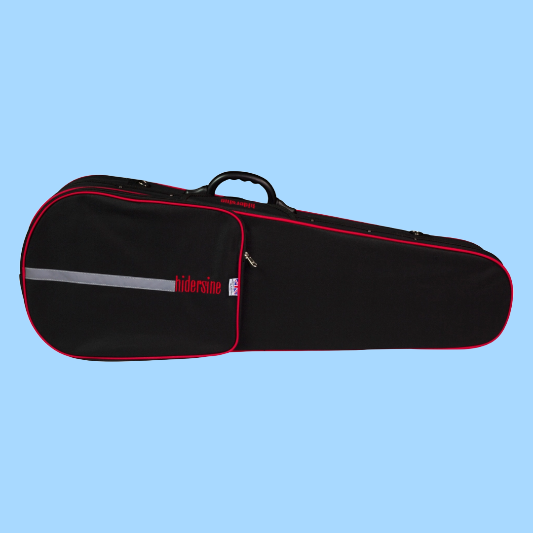 Hidersine HVC6C Shaped Case with Velvet Lining to suit 1/2 Violin & 12" Viola