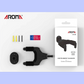 Aroma AH-89 Locking Plastic Guitar Wall Hanger with Wall Mount