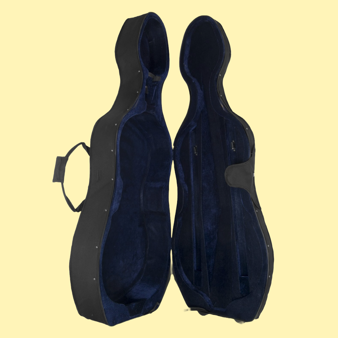 Vivo Student 4/4 Cello Outfit with Poly-Foam Hard Case (Beginner Cello)