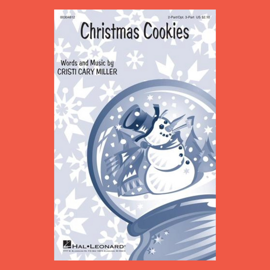 Christmas Cookies 2 Part with Optional 3 Part Treble Christmas Choral Sheet Music