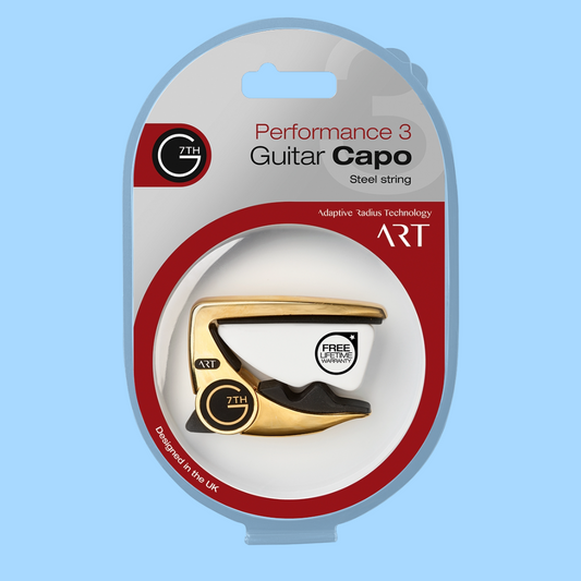 G7th Performance 3 18kt Gold-Plated Guitar Capo