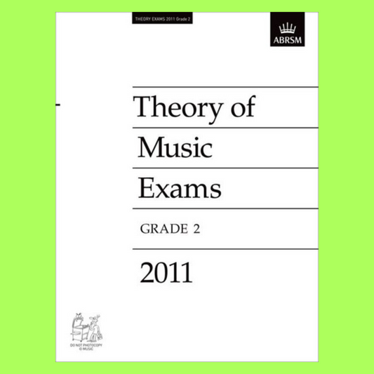 A B Theory Of Music Paper Gr 2 2011