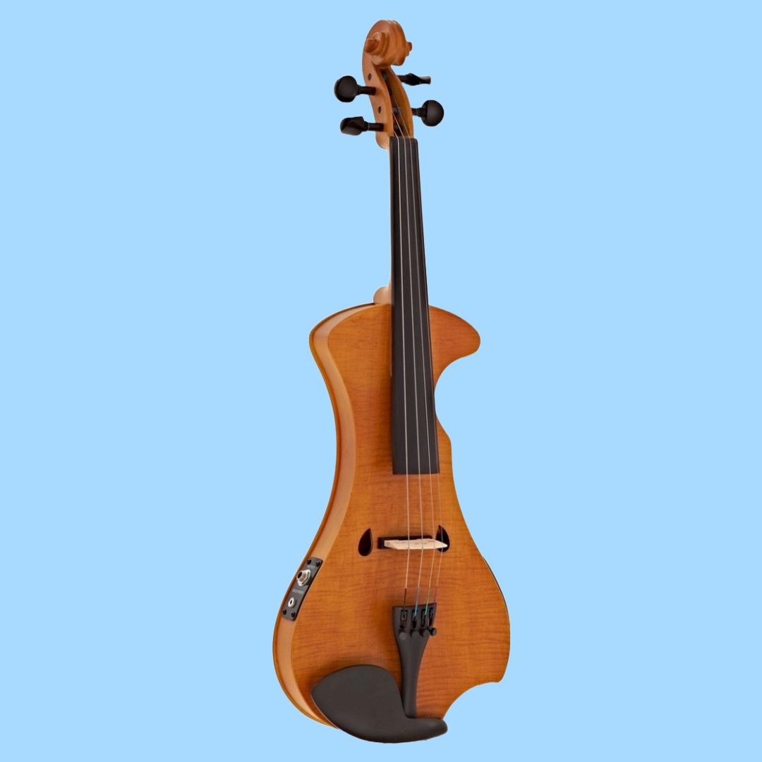 Hidersine HEV2 Electric Violin - Full Size 4/4 Outfit with Case