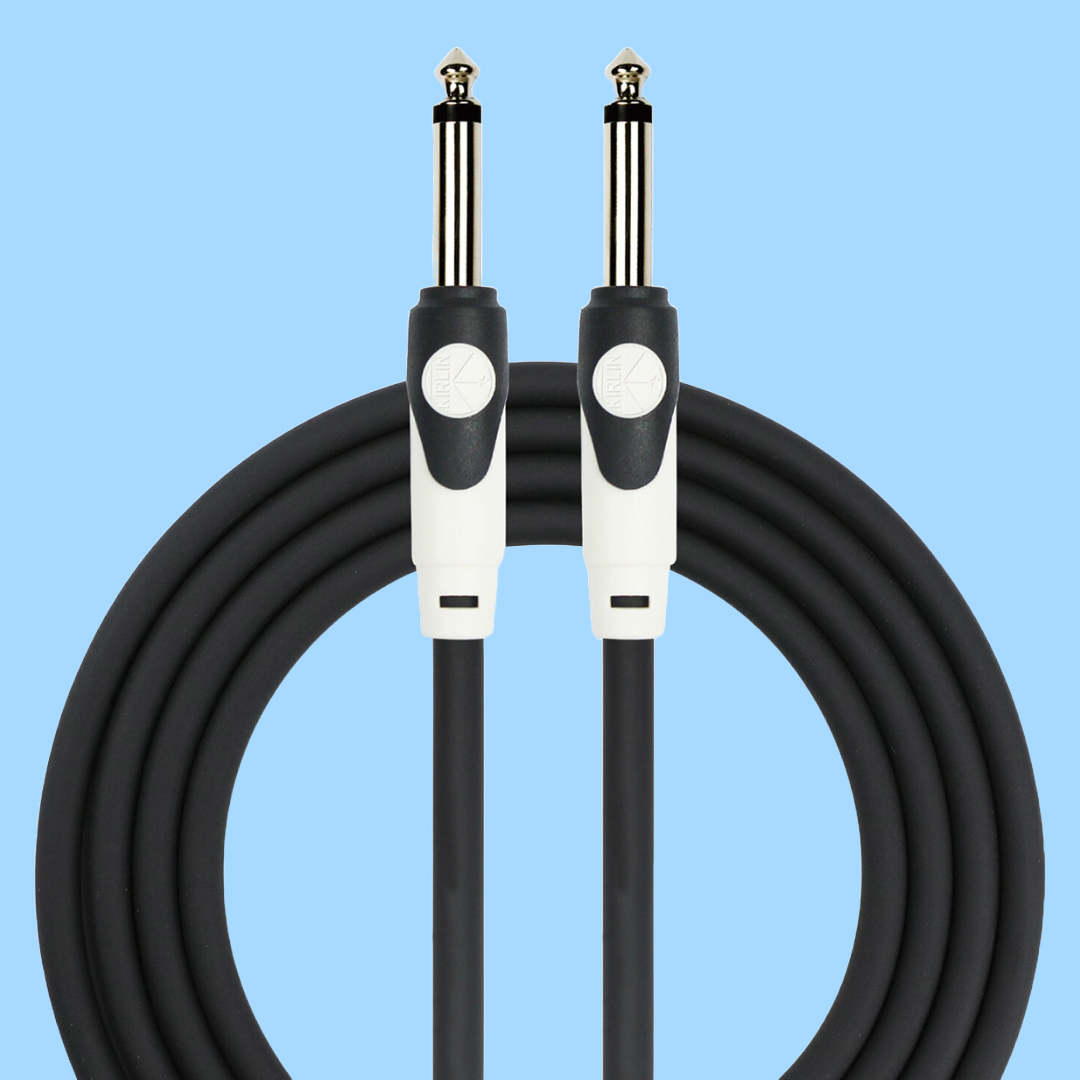 Kirlin 20ft Black Lightgear Instrument Cable