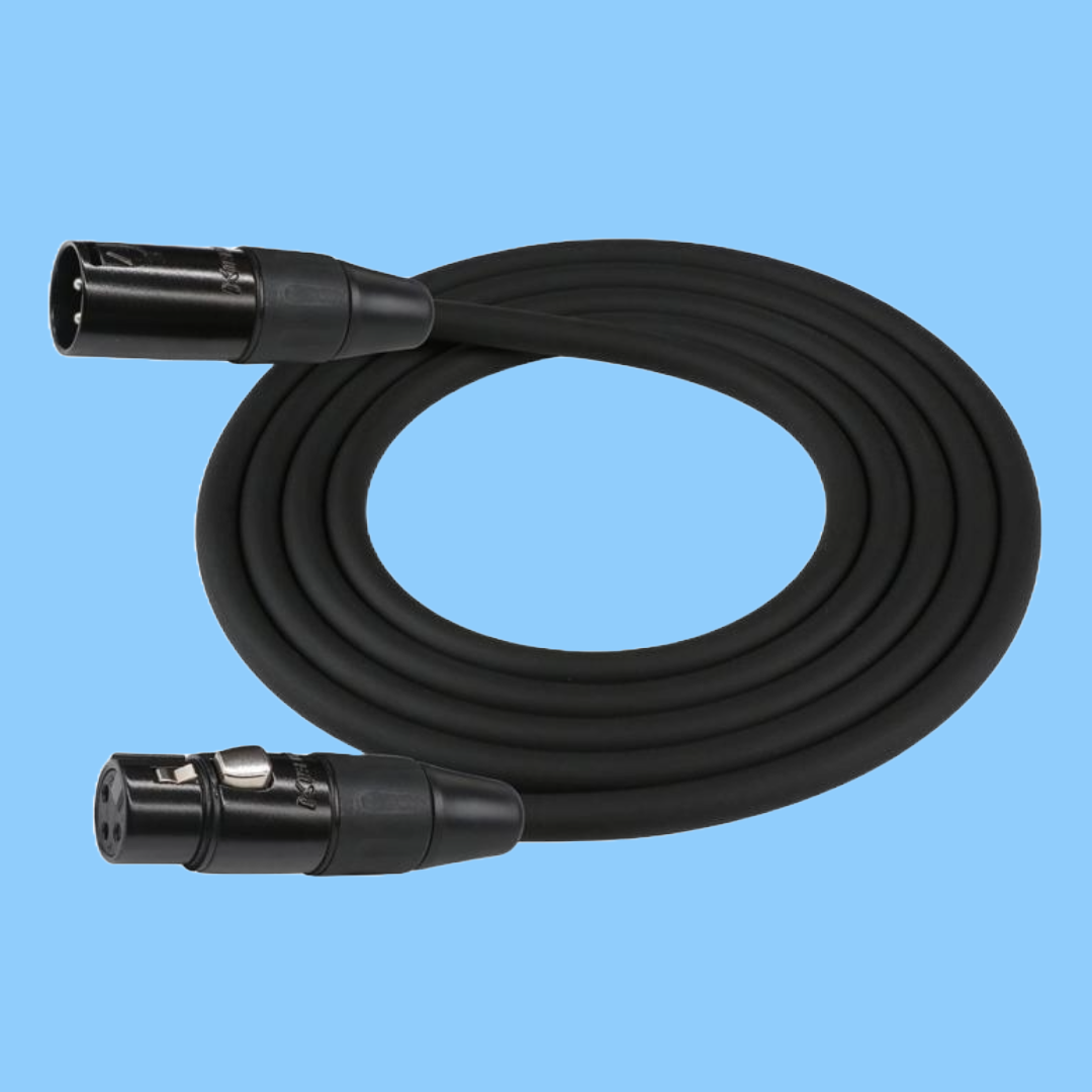 Kirlin KMPC470PBBK-30 Entry 30ft XLR - XLR Microphone Cable