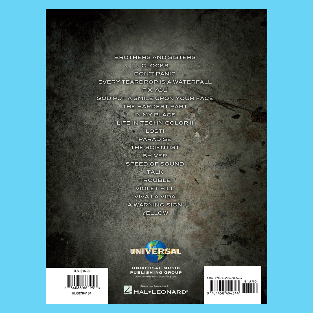 Coldplay For Ukulele Songbook