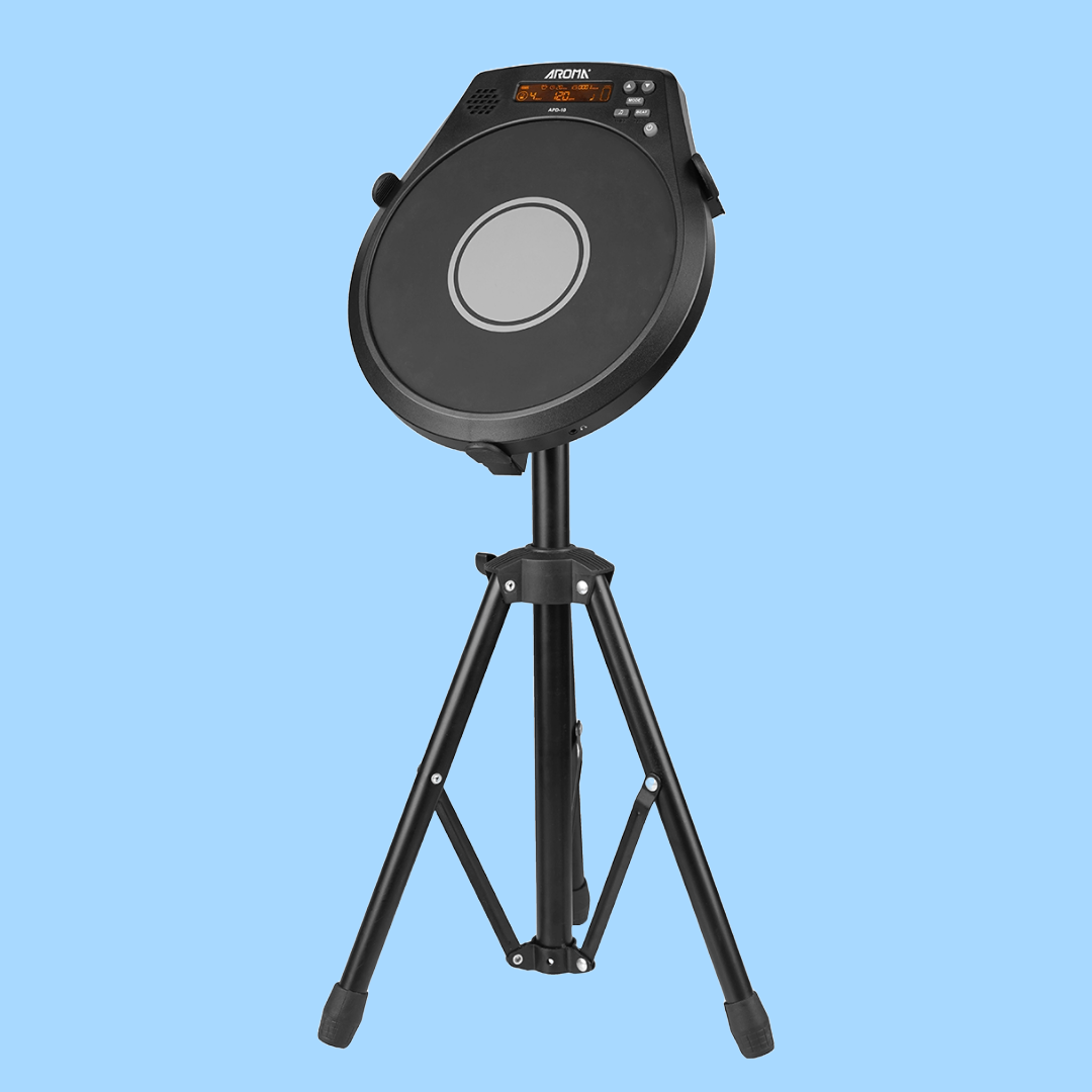 Aroma APD10-P Digital Drum Practice Pad with Stand