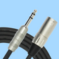 Kirlin KMP483PR-10  10ft Male XLR - 6.5 Stereo Jack Cable