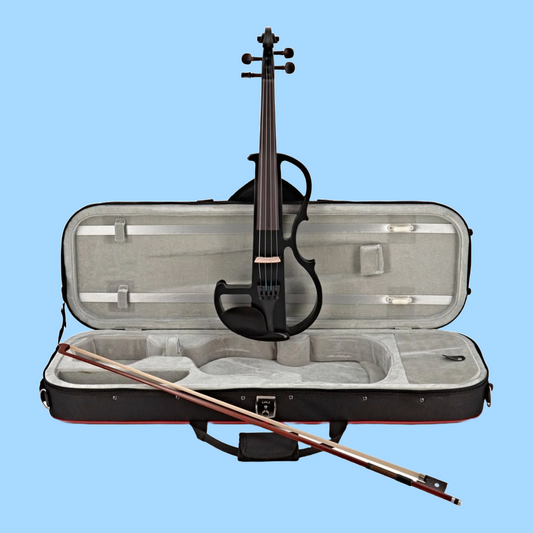 Hidersine HEV 1 Electric Violin - Full Size 4/4 Outfit with Case (Arriving into Stock 5 December)