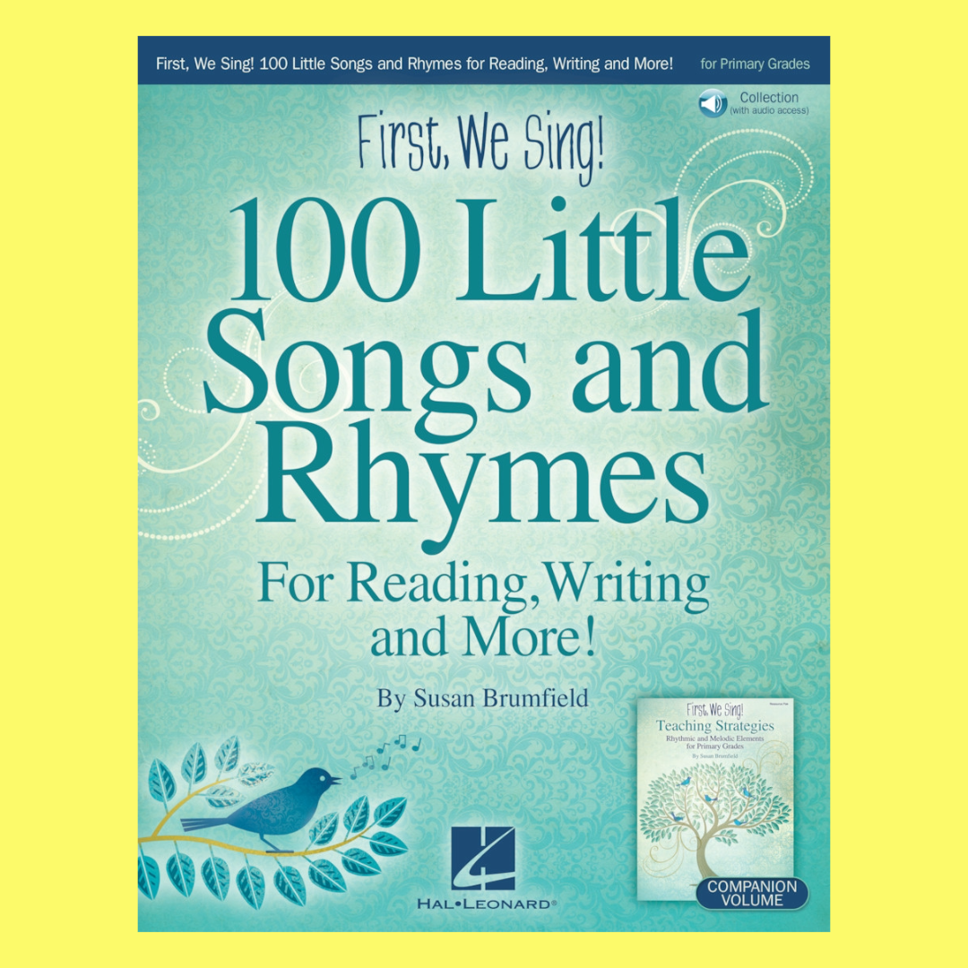 First Songs Library First We Sing - 100 Little Songs And Rhymes Book/Online Audio (Music ...