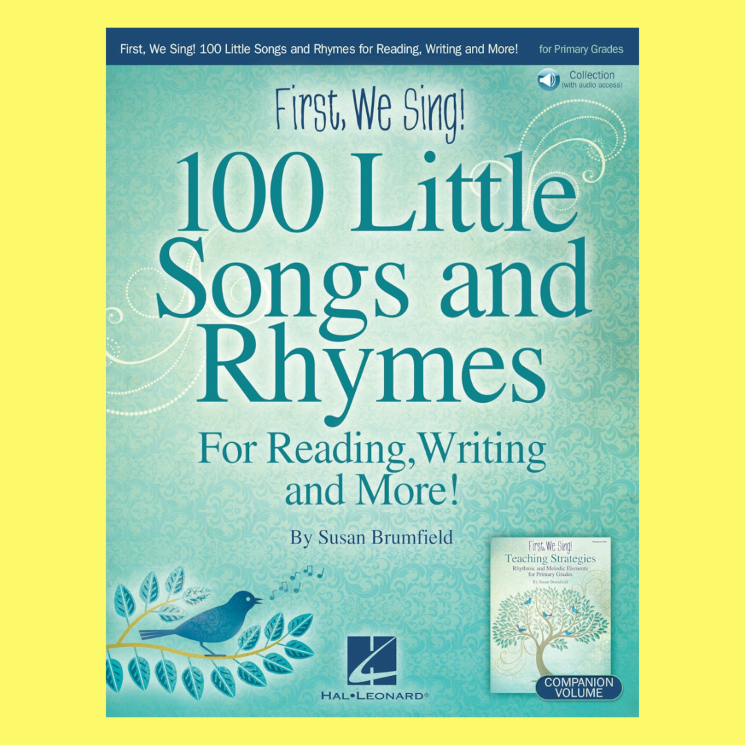 First We Sing - 100 Little Songs And Rhymes Book/Ola (Music Classroom)