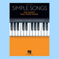 Simple Songs - The Easiest Easy Piano Songs Book