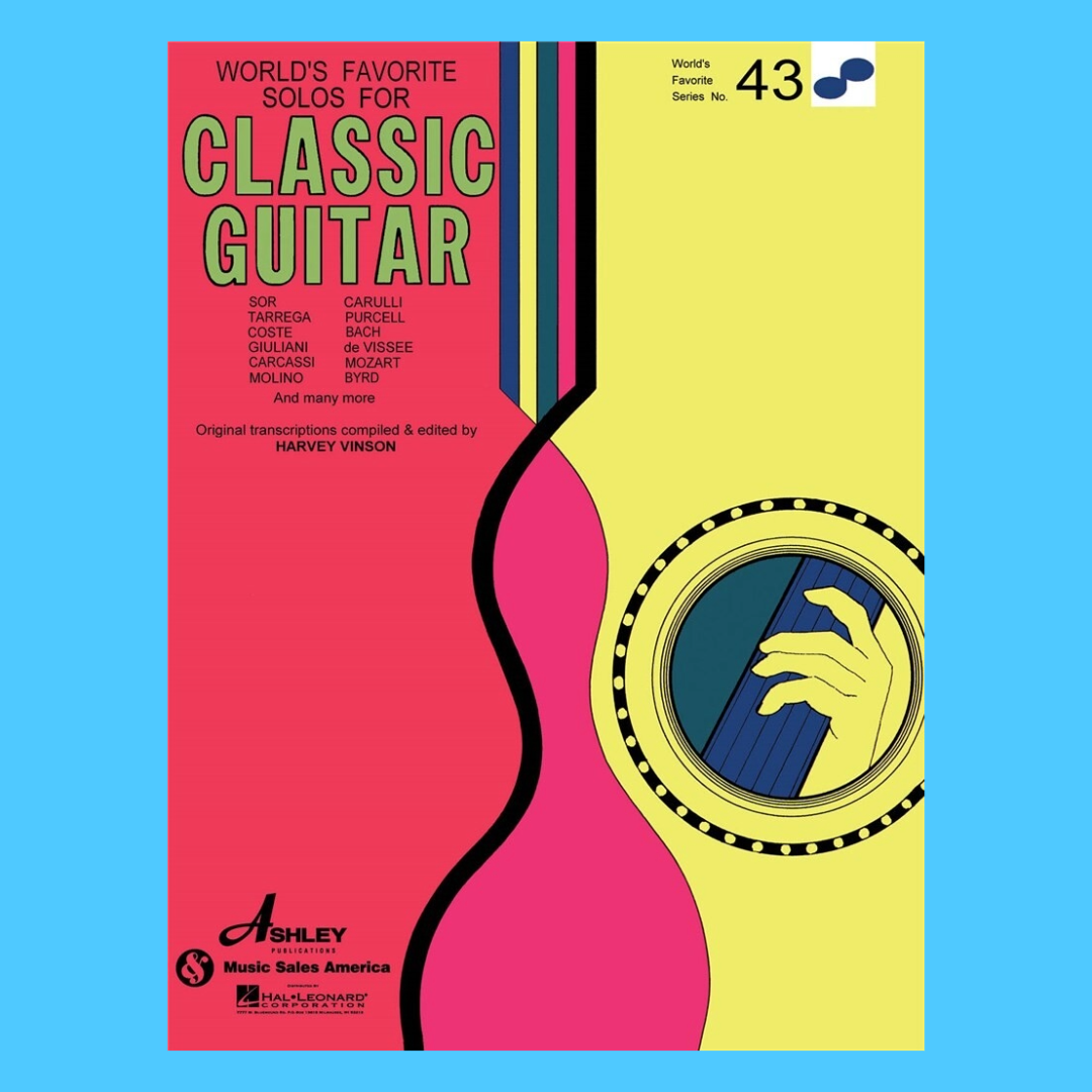 World's Favorite Solos For Classical Guitar Volume 43 Book