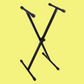 DCM STKXW-S02 Keyboard Stand Single Braced (Pre-Assembled)