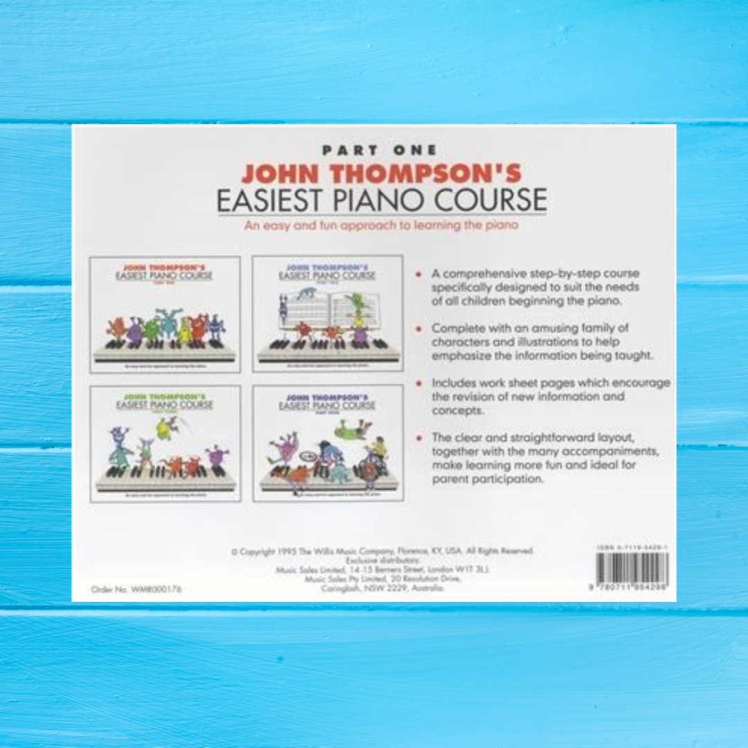 John Thompson's Easiest Piano Course - Beginner Bundle (Books 1-3) - IN STOCK