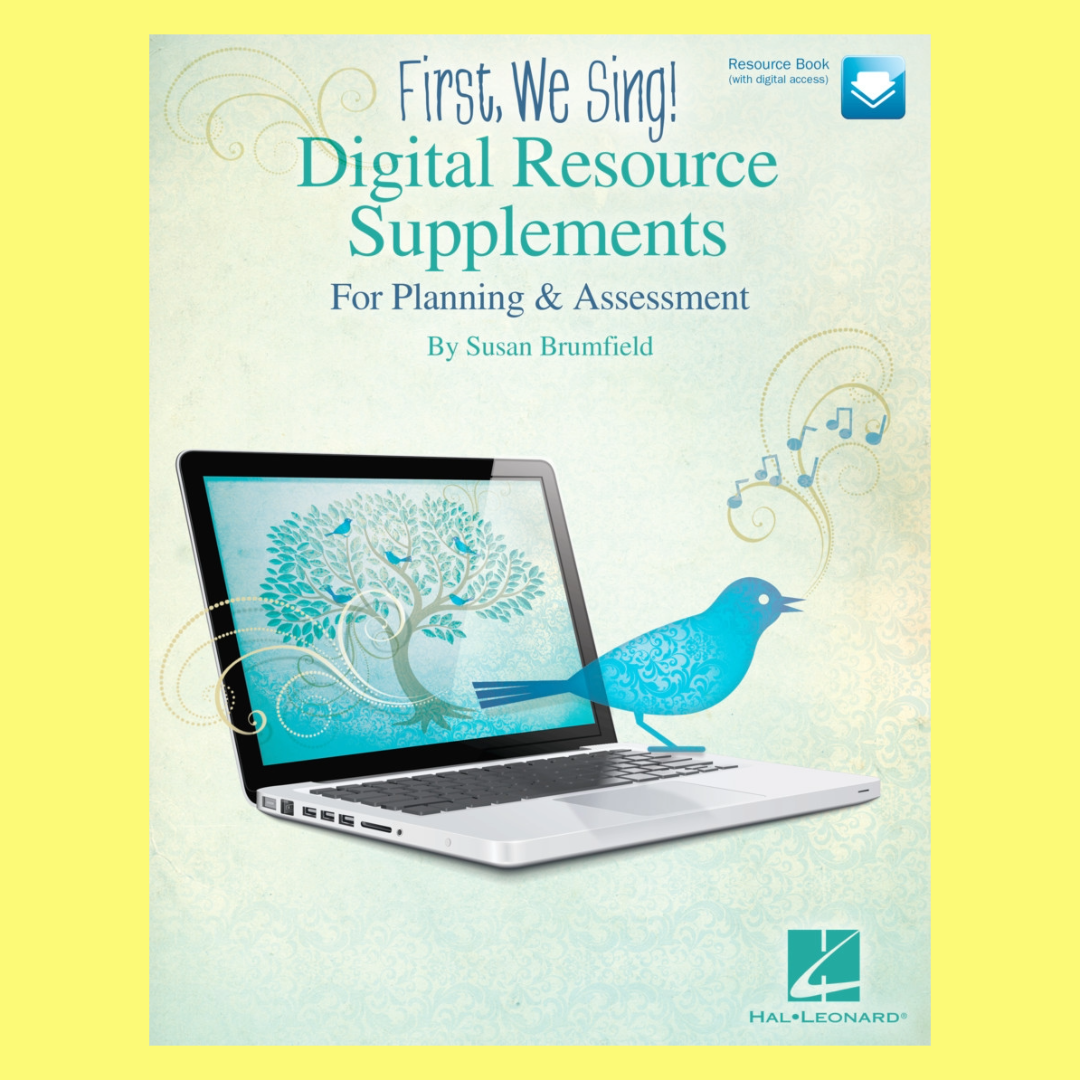 First We Sing - Digital Resource Supplement Book & Media