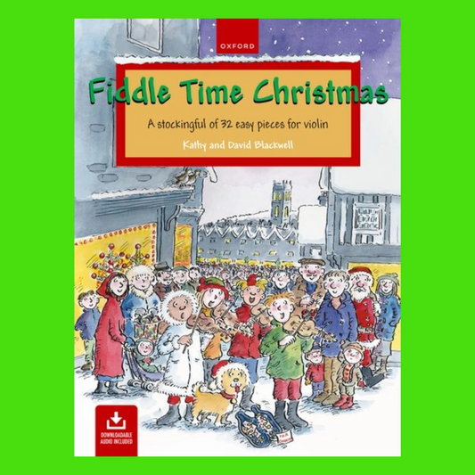 Fiddle Time Christmas - 32 Easy Pieces Book/Cd