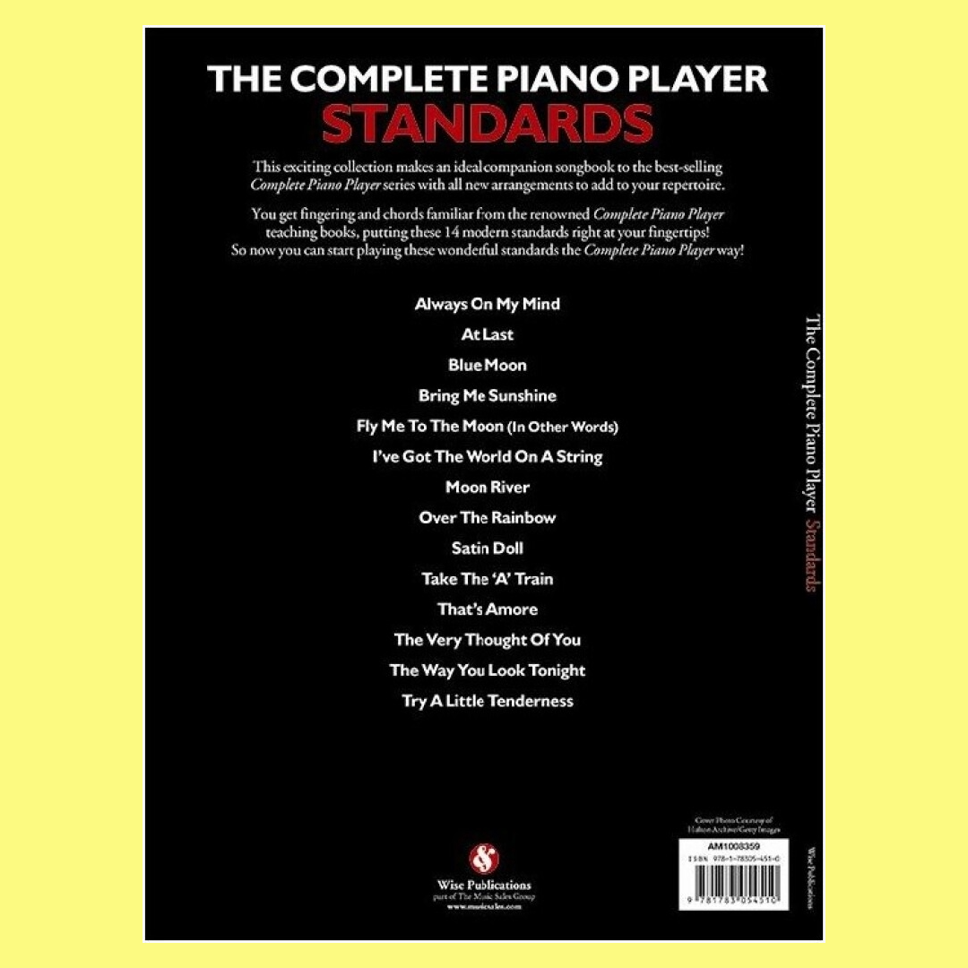 The Complete Piano Player - Standards Songbook