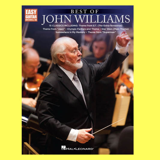 Best Of John Williams - Easy Guitar Notes & Tab Book