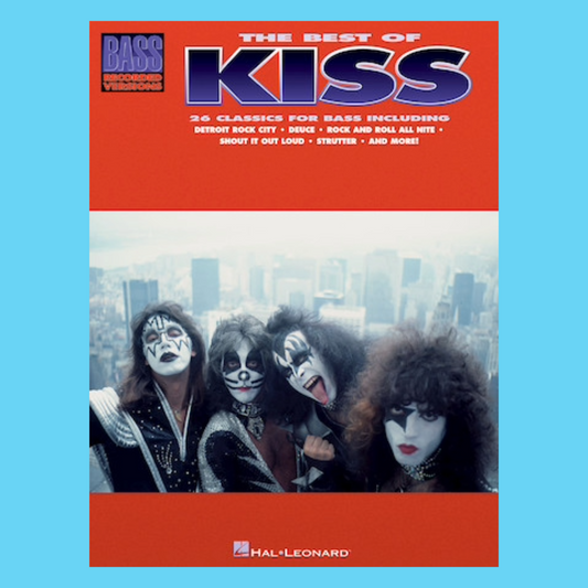 Best Of Kiss For Bass Guitar Tab Book