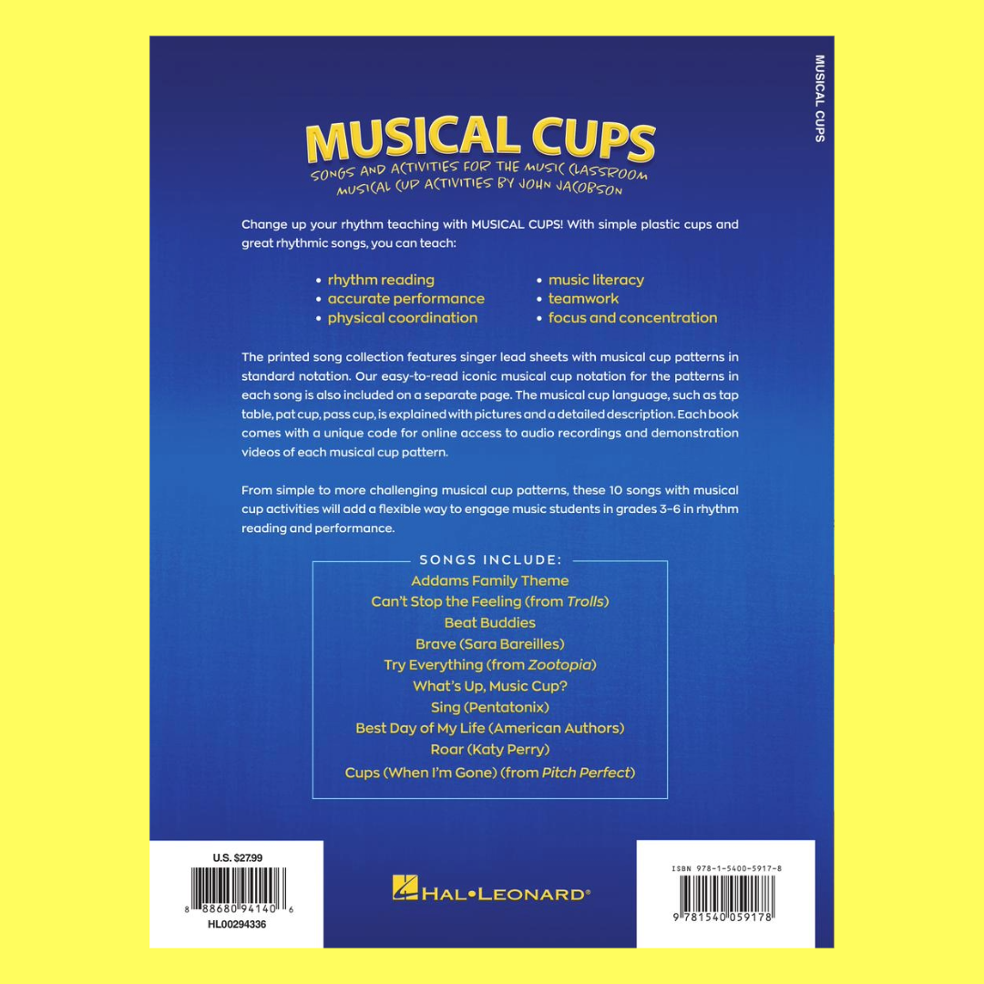 Rhythm Cups - Interactive Songs and Activities for the Music Classroom Book/Ol,