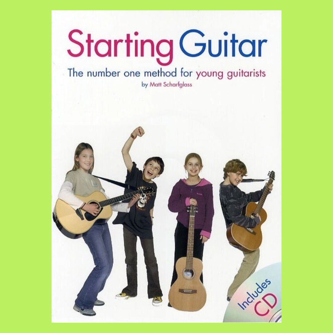 Starting Guitar For Young Guitarists Book/Cd