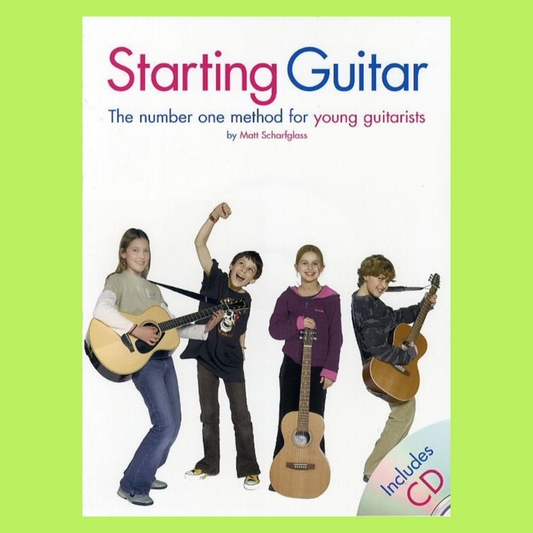 Starting Guitar For Young Guitarists Book/Cd