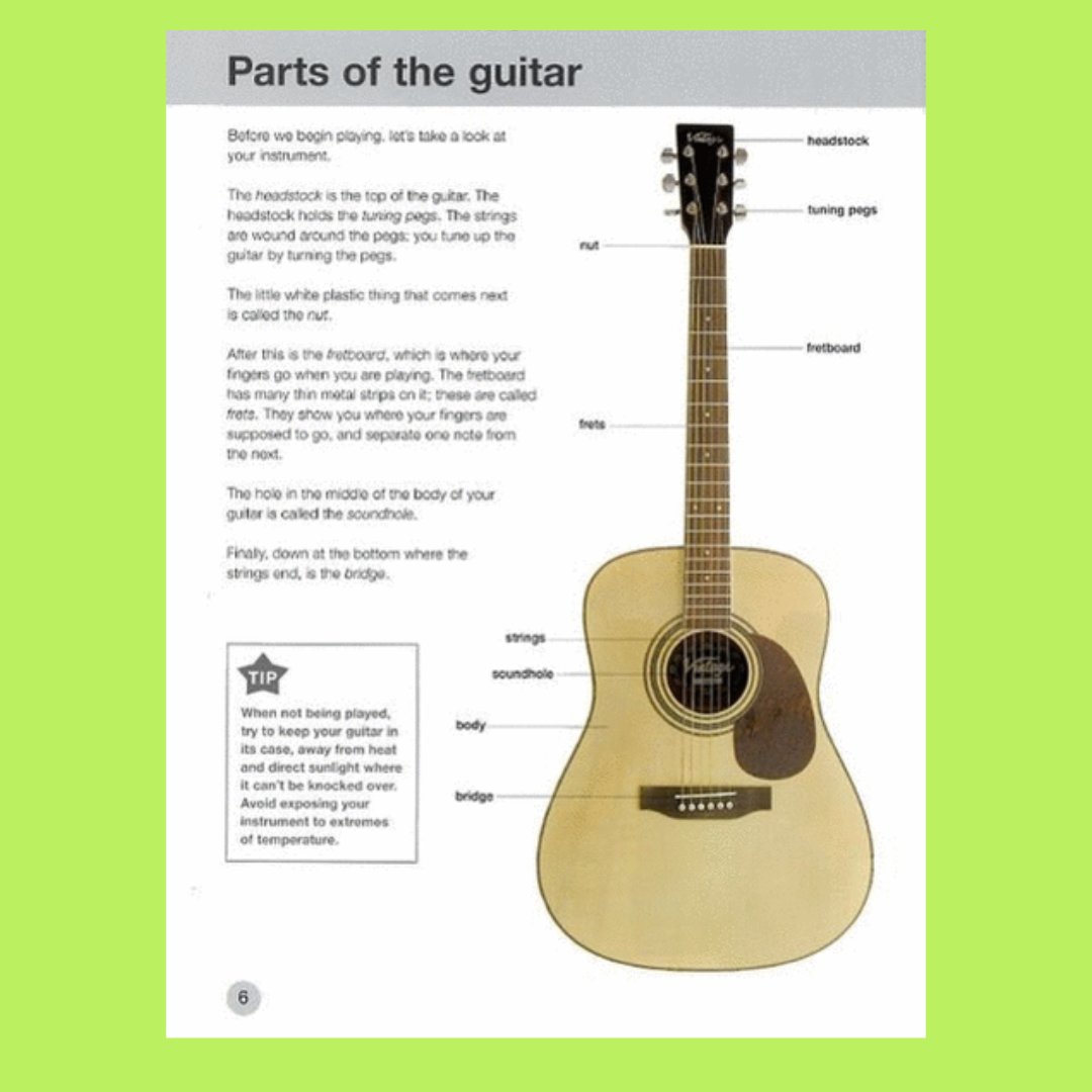 Starting Guitar For Young Guitarists Book/Cd