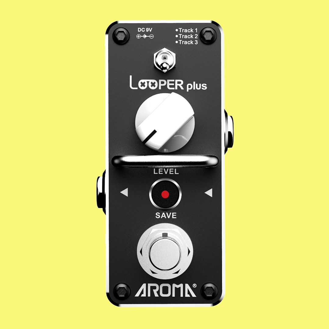 Toms Line ALP-3S Looper Plus Mini Pedal (Use with Guitar, Uke, Keyboard, Bass & More)