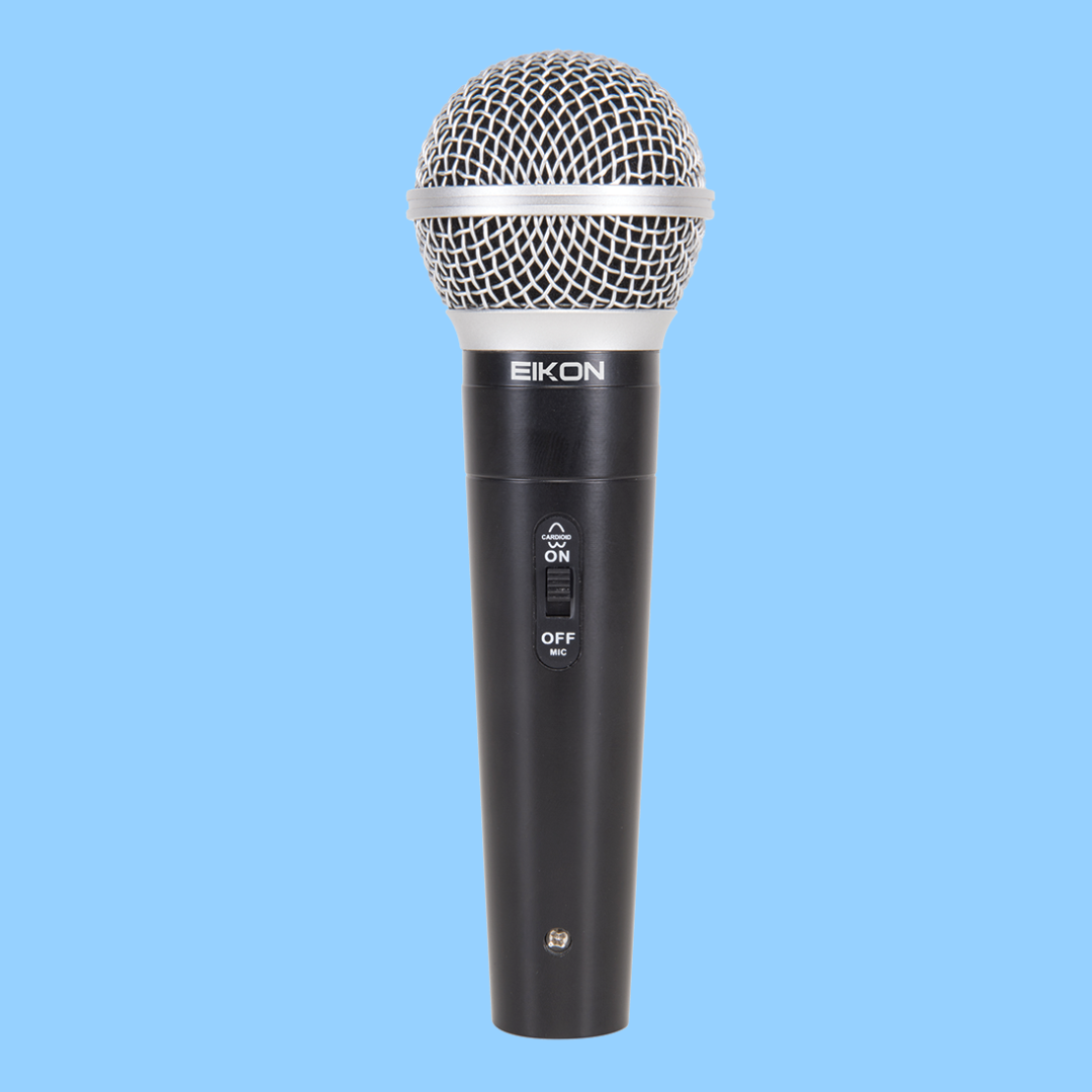 Eikon DM580LC Vocal Dynamic Microphone with Switch, Microphone Cable & Clip