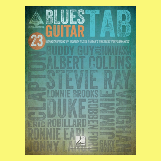 Blues Guitar Tab Recorded Versions Book