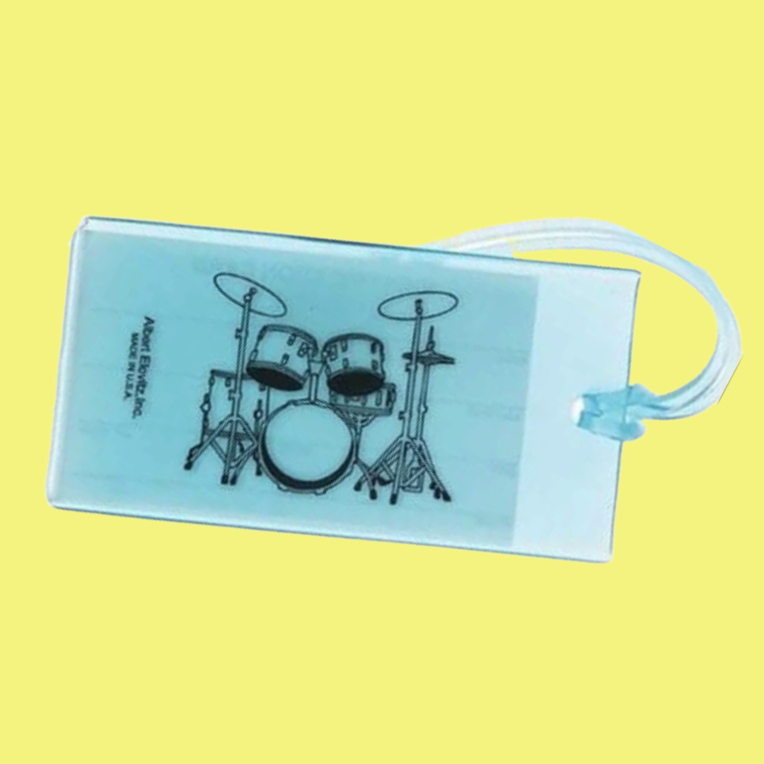 Id Tag - Soft Rubber Drum Set Design