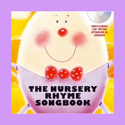 The Nursery Rhyme Hard Cover Vocal Songbook (Book/Cd)