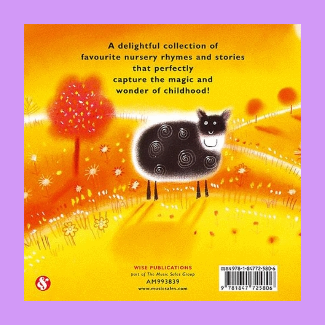 The Nursery Rhyme Hard Cover Vocal Songbook (Book/Cd)