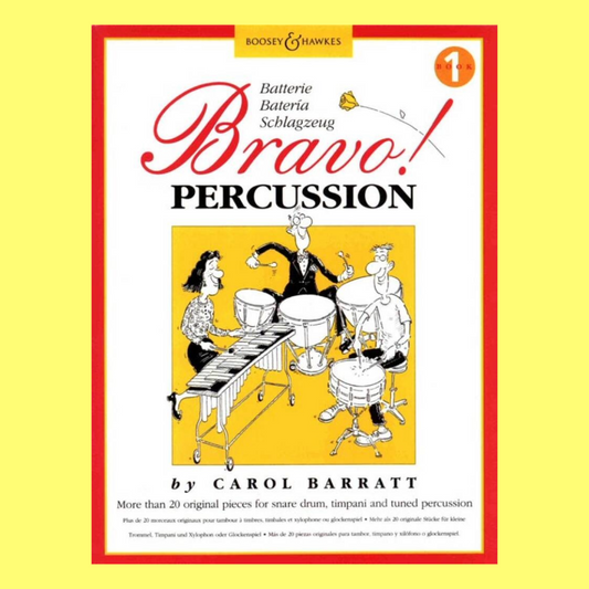Boosey & Hawkes - Bravo! Percussion Book 1 (For Grades 1-3)