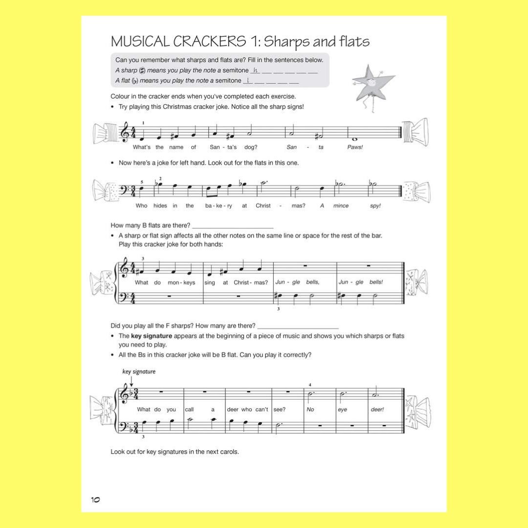Get Set! Piano - Christmas Crackers Book