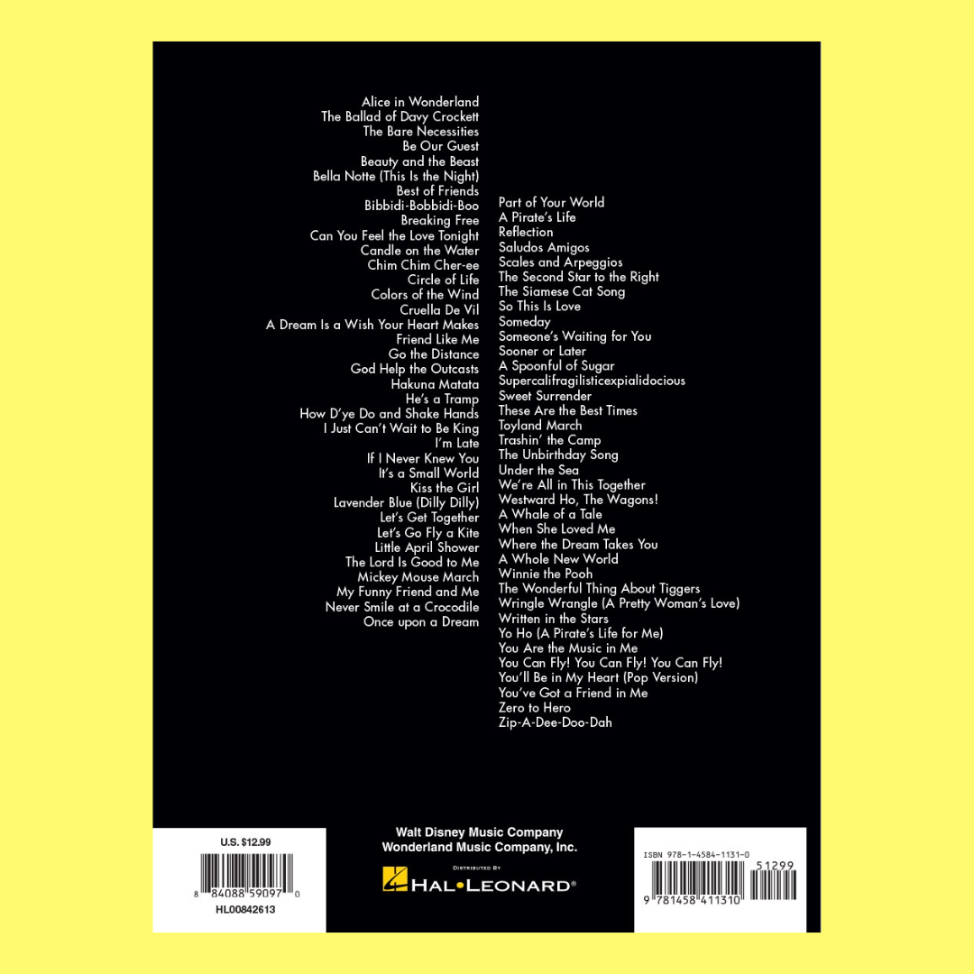 Big Book Of Disney Songs Flute