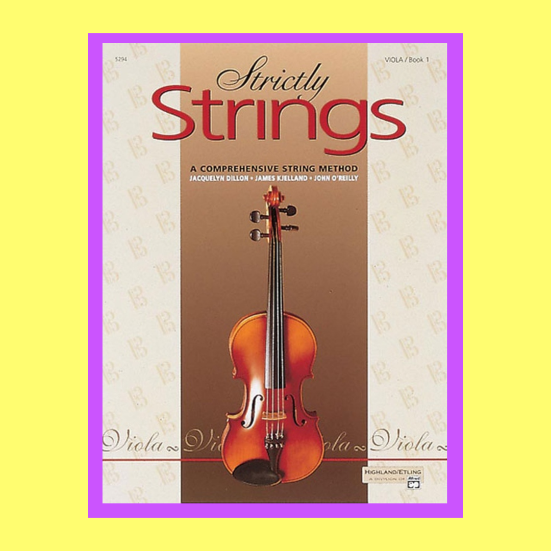 Strictly Strings Viola Book 1