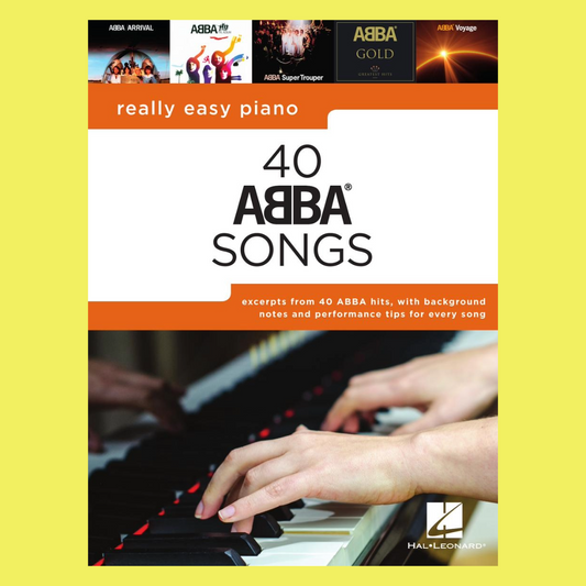Really Easy Piano - 40 ABBA Songs Books