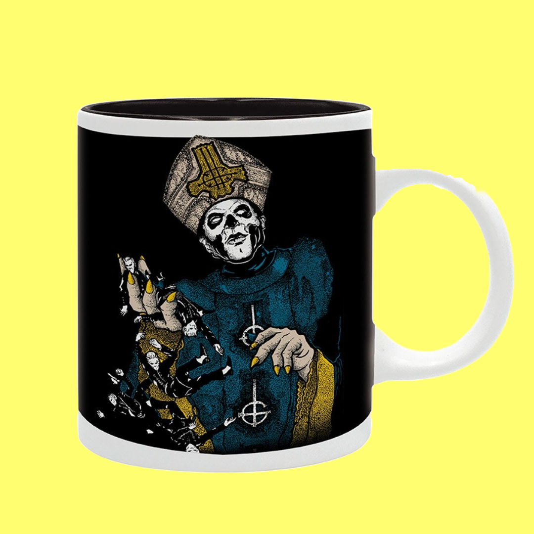 Ghost - Papa of the World on Fire Mug (325mls)