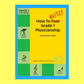 How To Blitz Grade 1 Musicianship Book